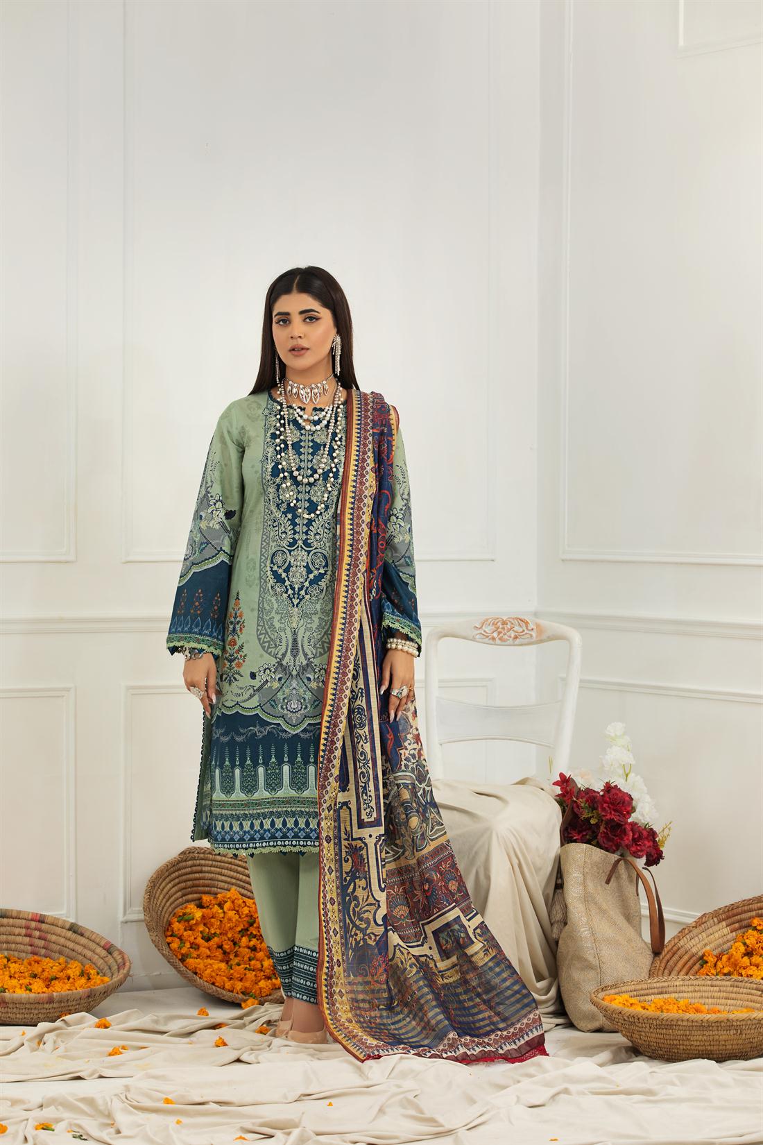 Pakistani Designer stitched women suit