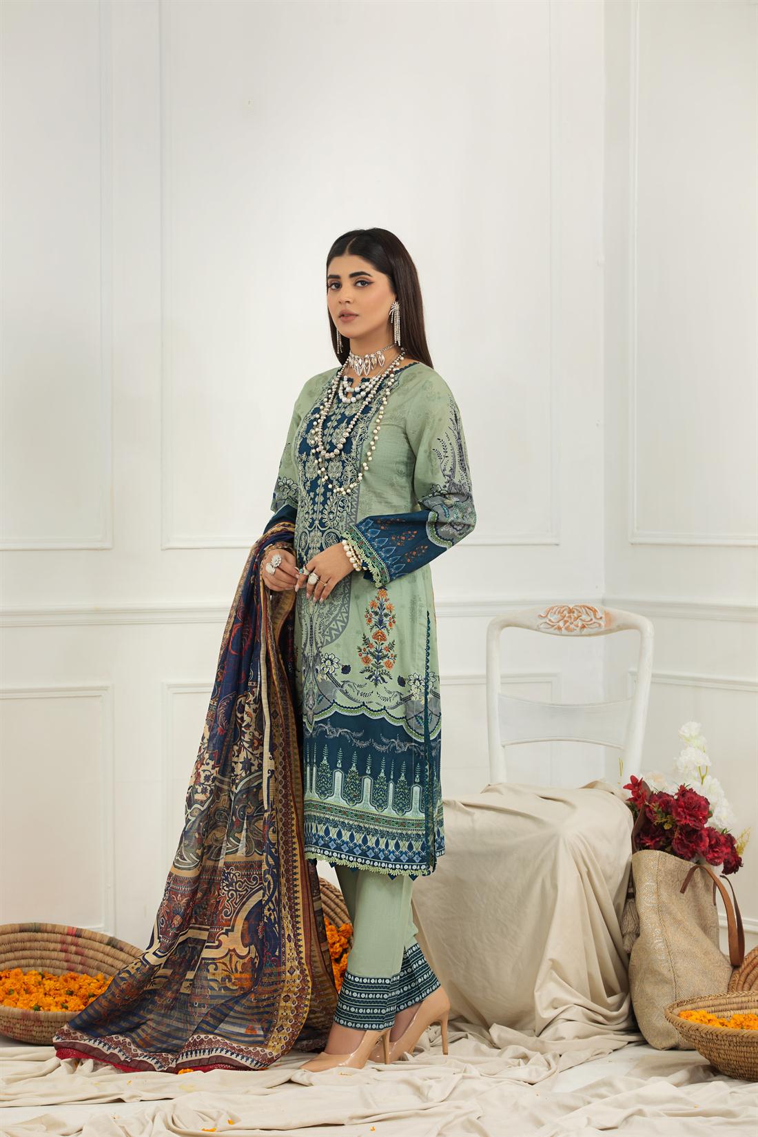 Pakistani Designer stitched women suit