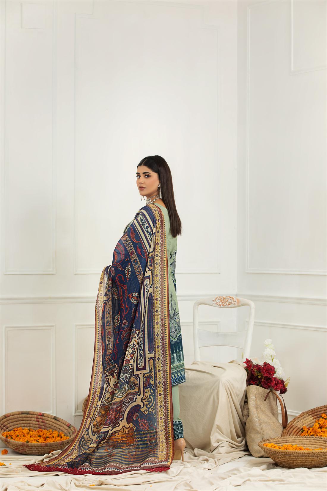 Pakistani Designer stitched women suit