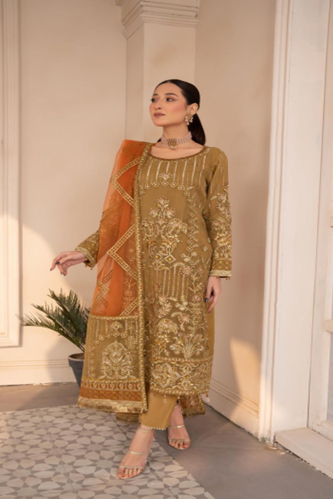 Pakistani Designer stitched women suit