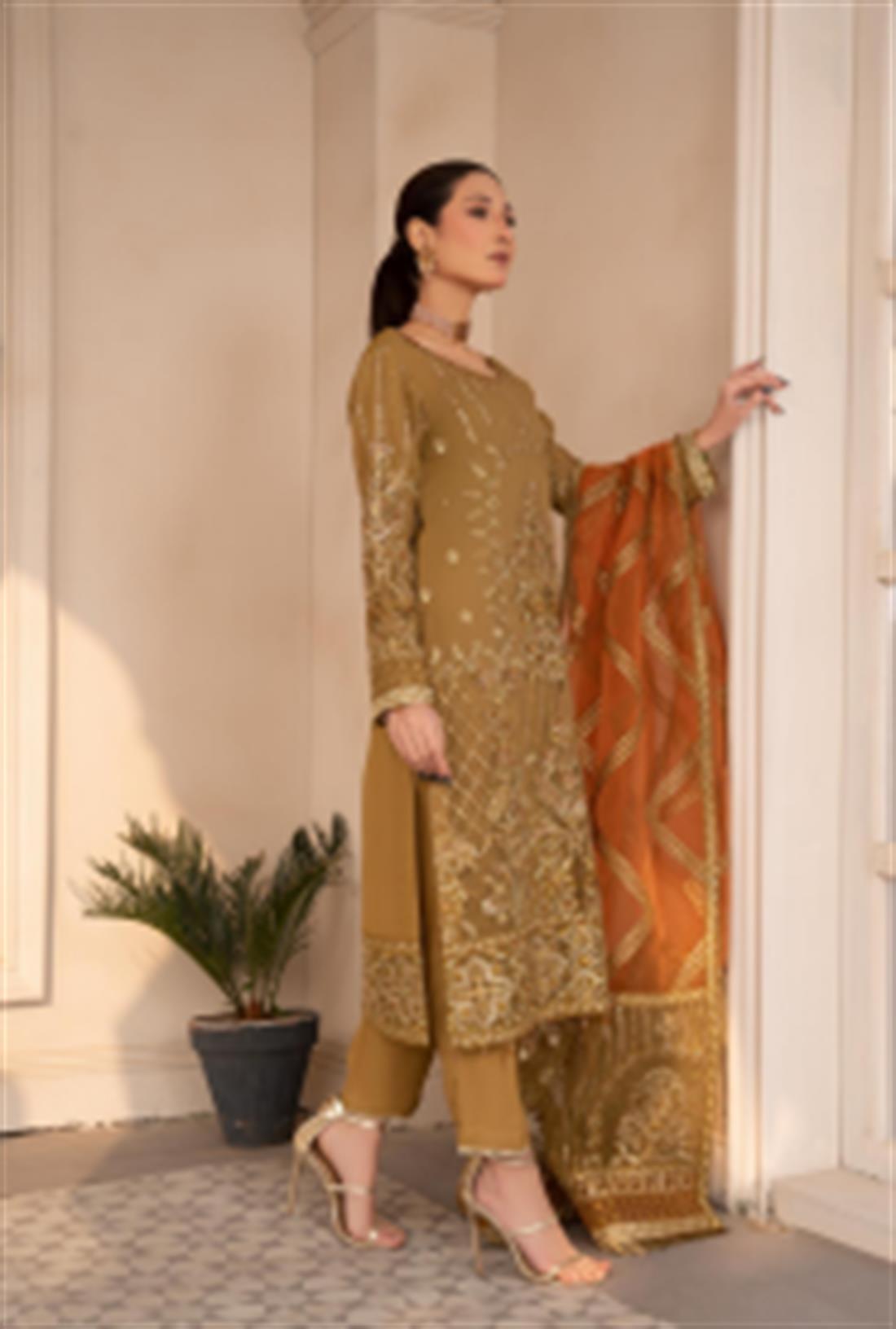Pakistani Designer stitched women suit
