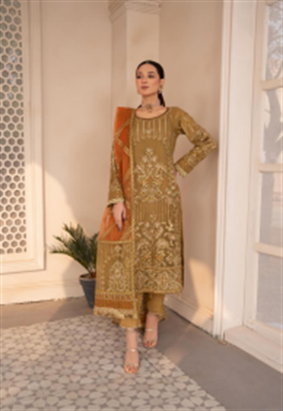 Pakistani Designer stitched women suit
