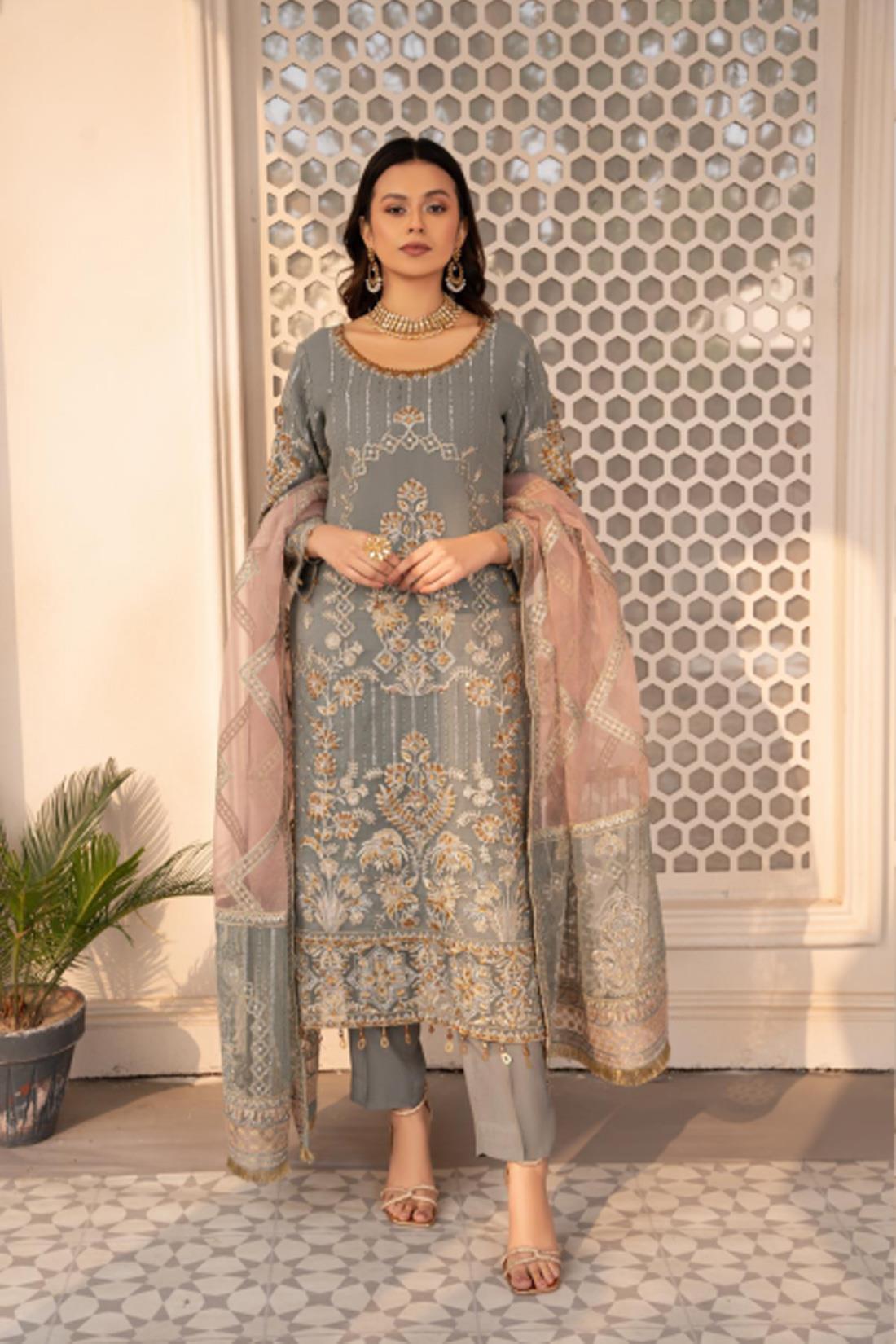 Pakistani Designer stitched women suit