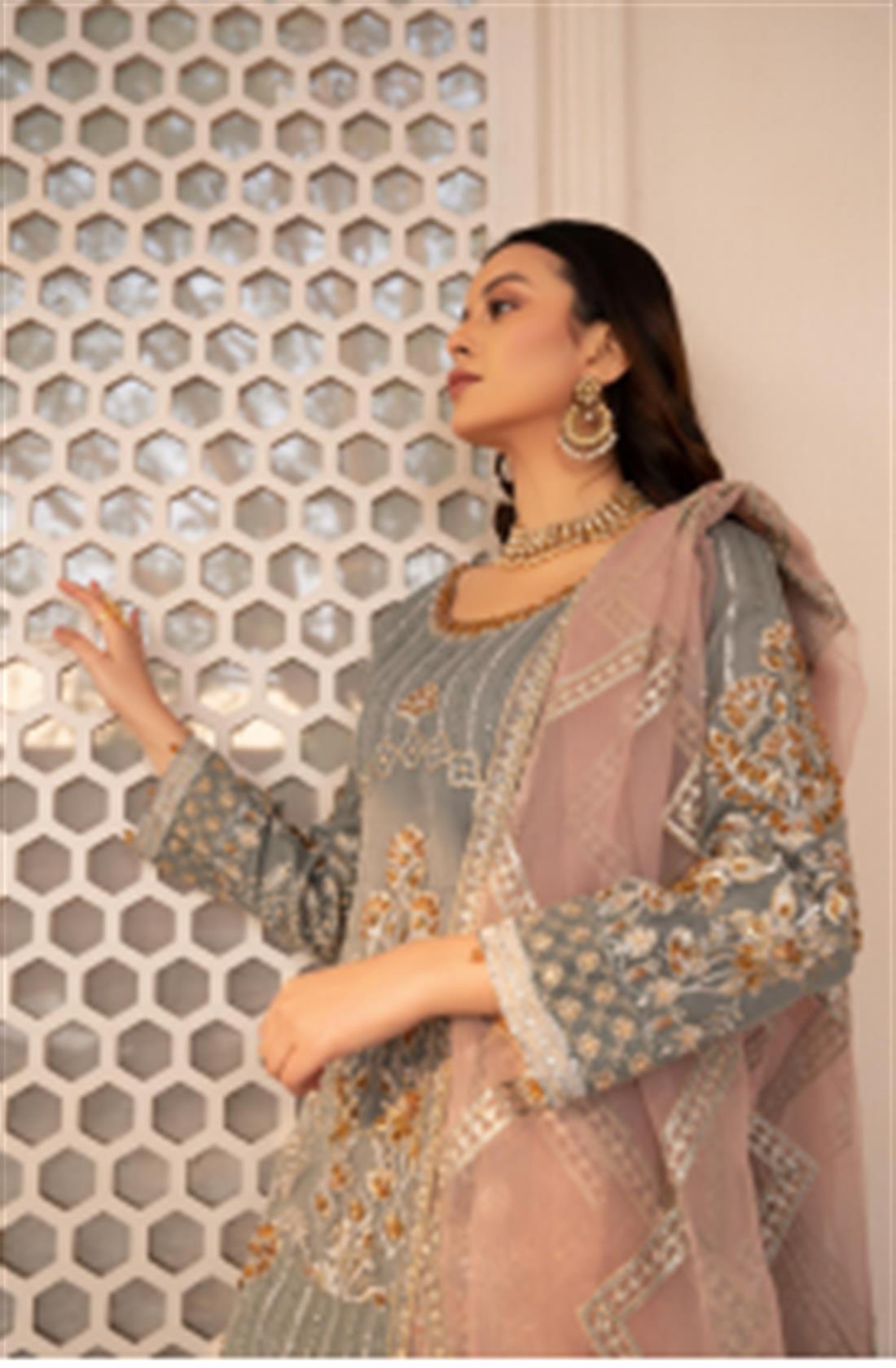 Pakistani Designer stitched women suit