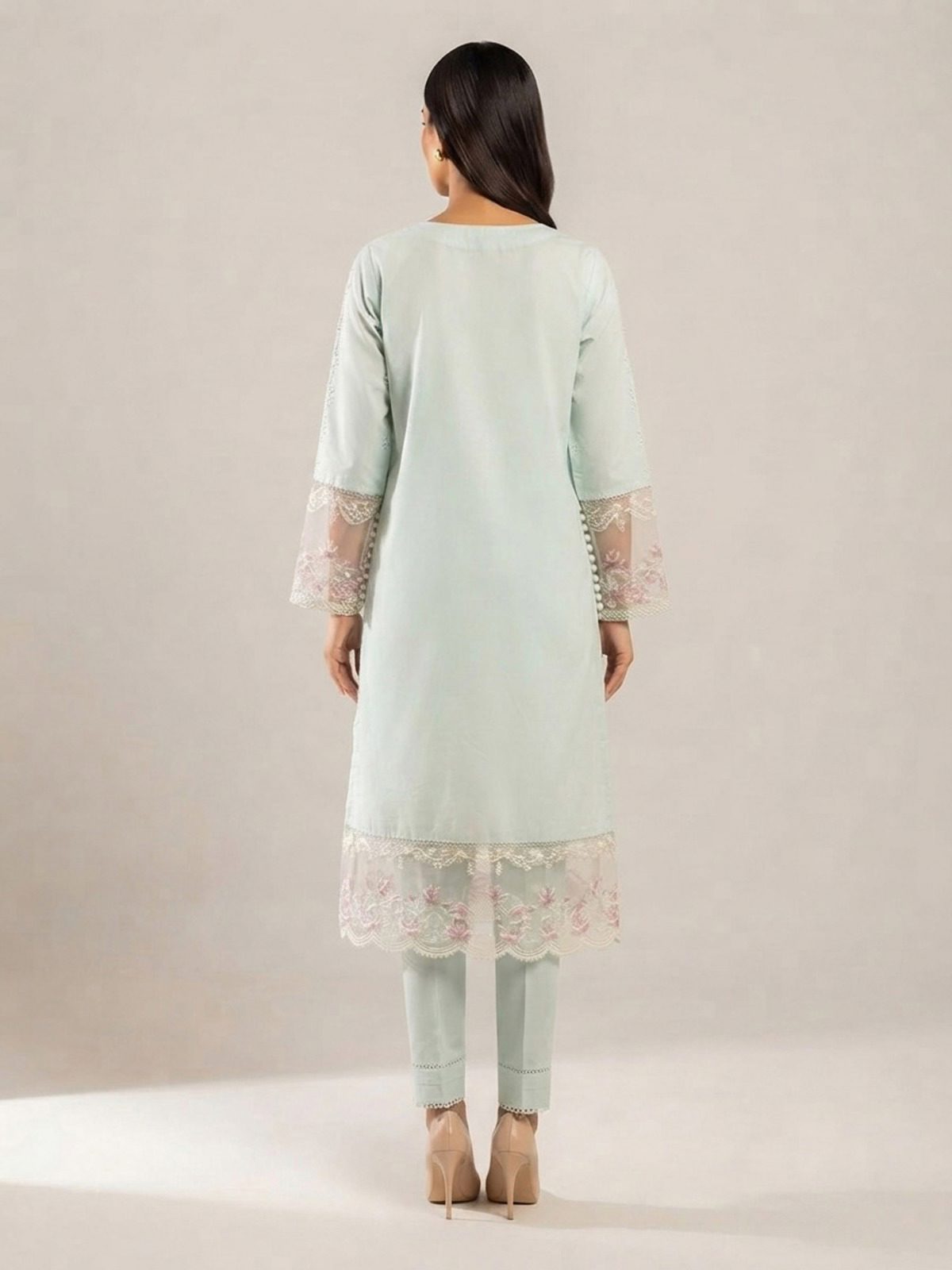 3pc dress with dupatta and trouser