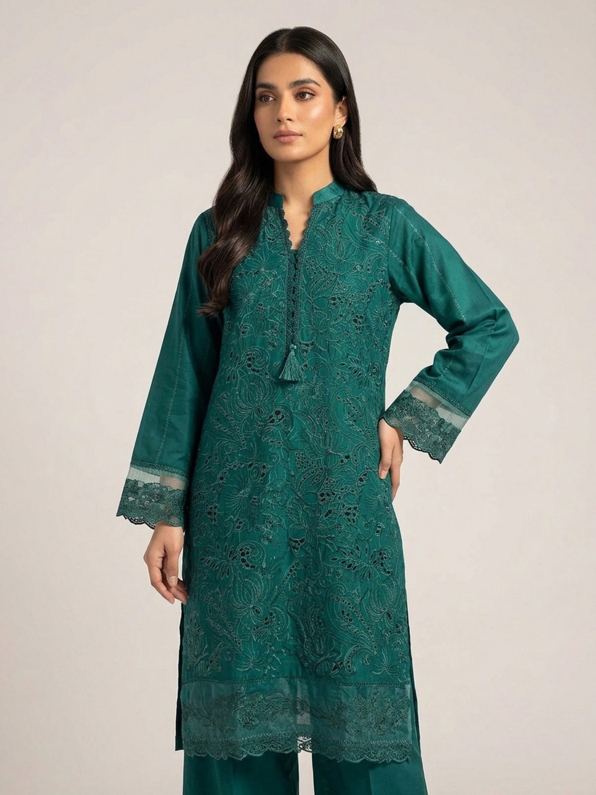 3pc dress with dupatta and trouser