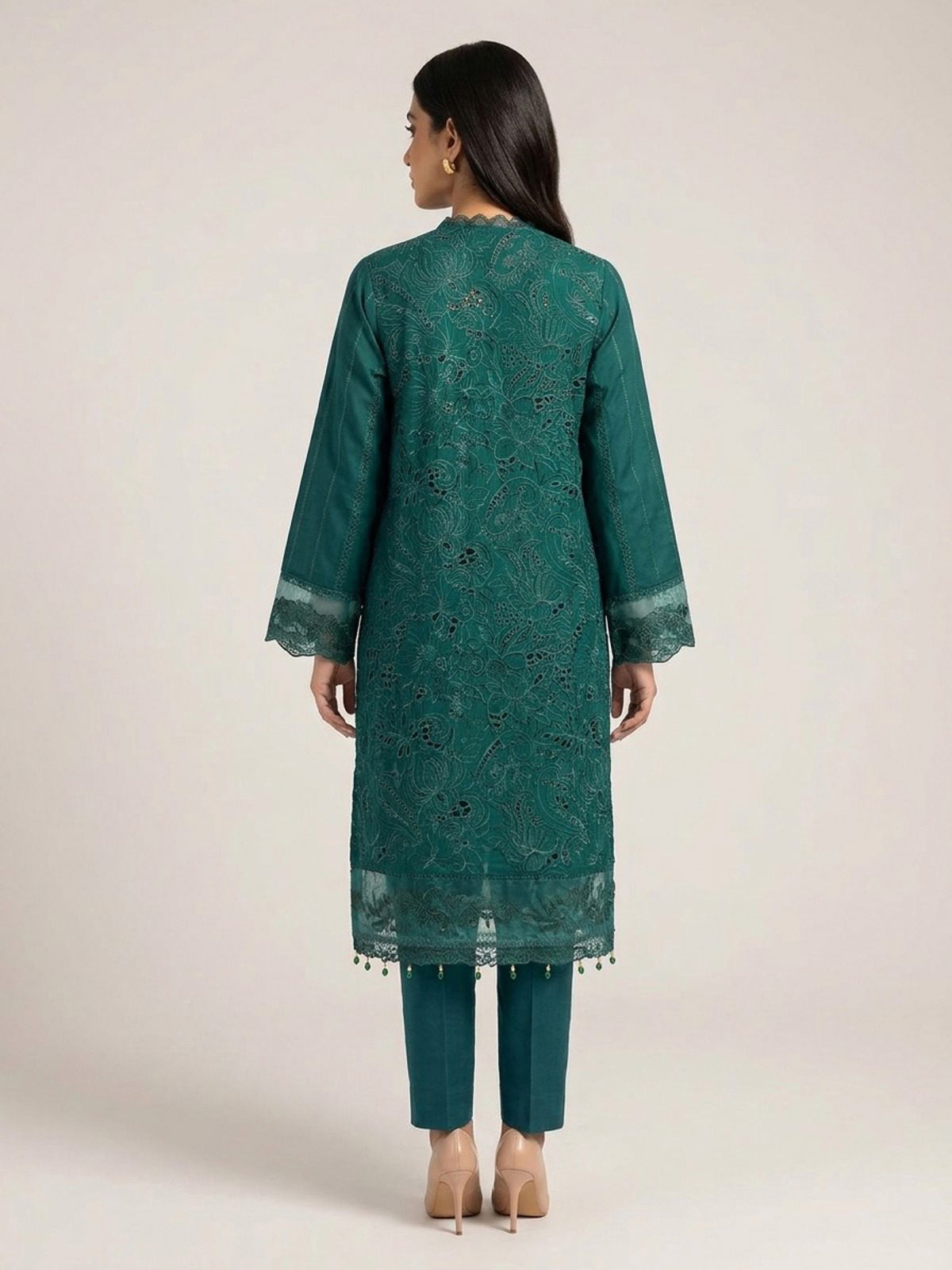 3pc dress with dupatta and trouser