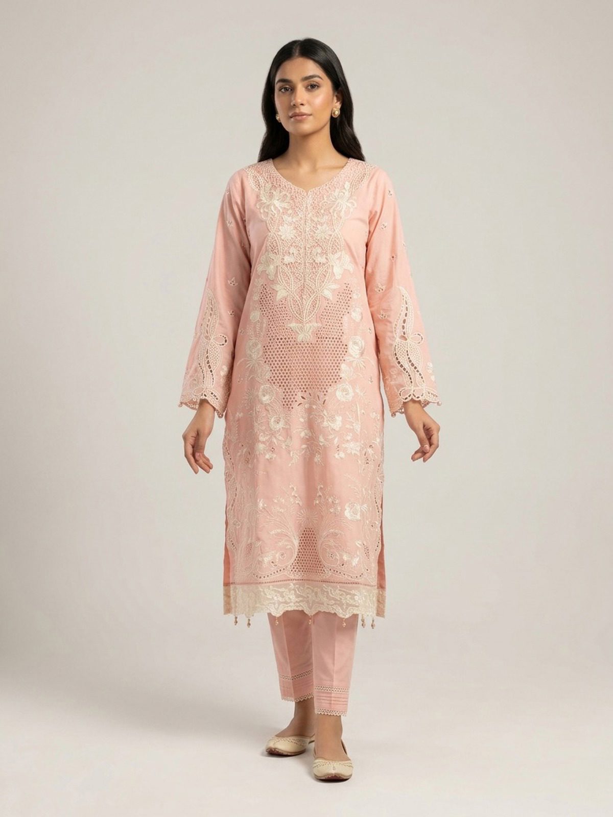 3pc dress with dupatta and trouser