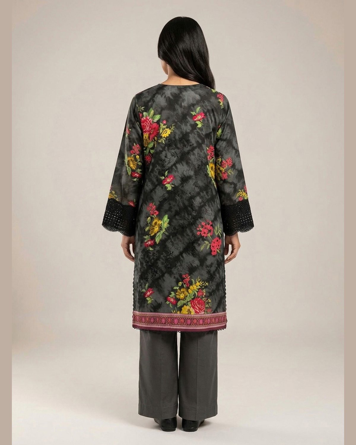 3pc dress with dupatta and trouser