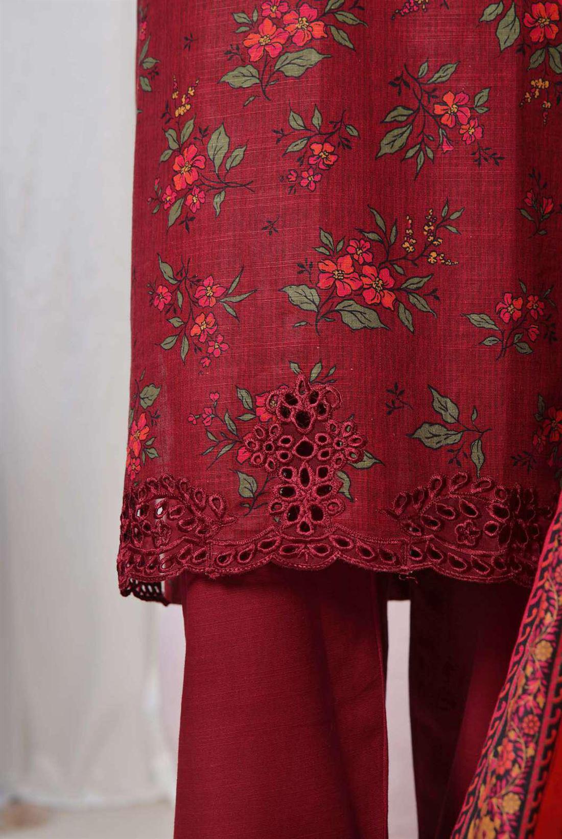 Women's Designer Collection SADABAHAR KHADDAR EMBROIDERED COLLECTION