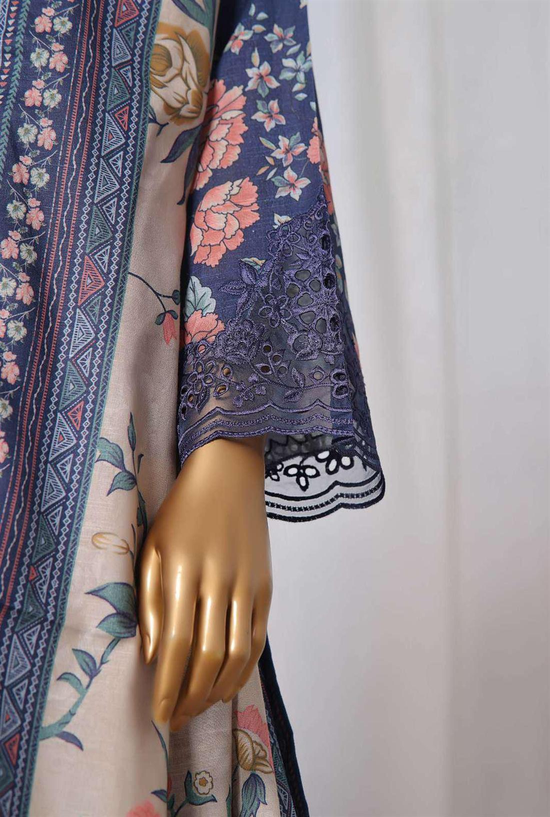 Women's Designer Collection SADABAHAR KHADDAR EMBROIDERED COLLECTION