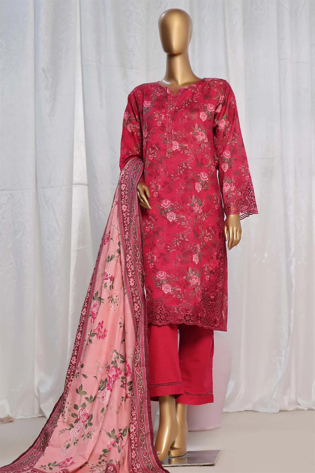 Women's Designer Collection SADABAHAR KHADDAR EMBROIDERED COLLECTION