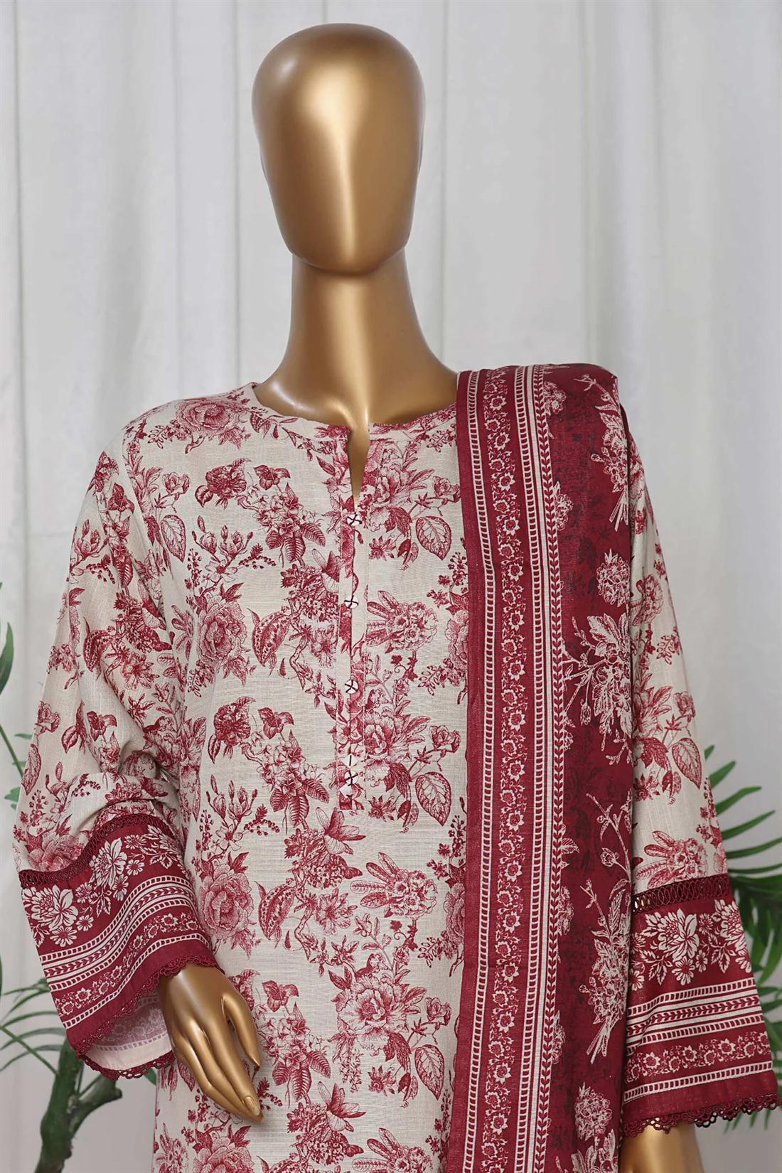 Women's Designer Collection SADABAHAR KHADDAR EMBROIDERED COLLECTION
