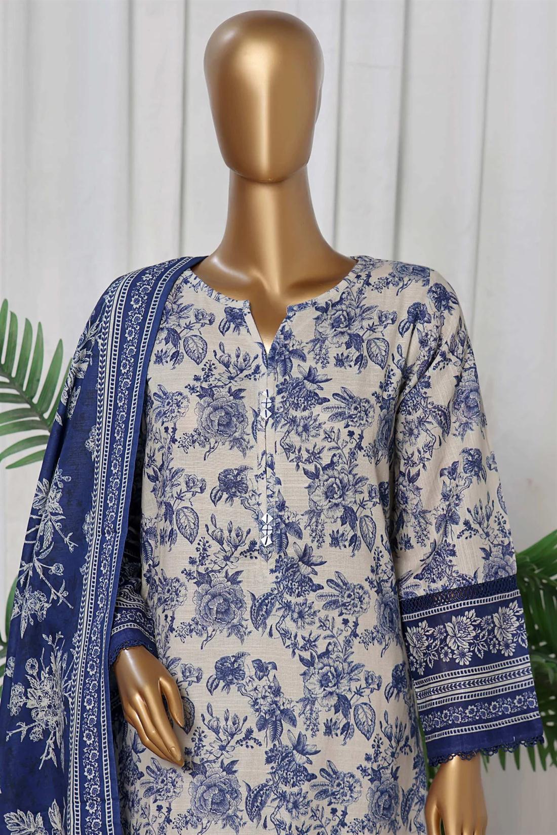 Women's Designer Collection SADABAHAR KHADDAR EMBROIDERED COLLECTION