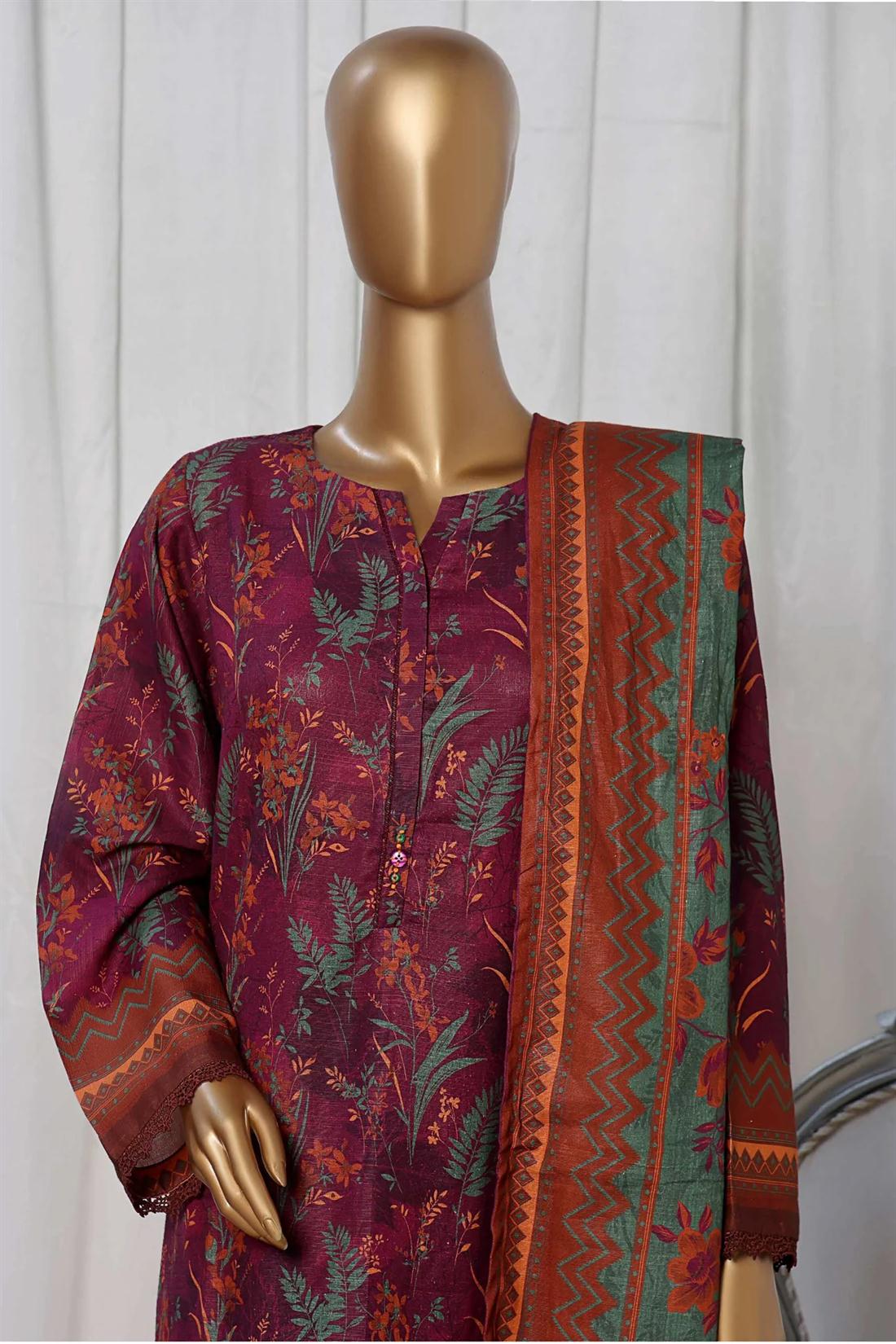 Women's Designer Collection SADABAHAR KHADDAR EMBROIDERED COLLECTION