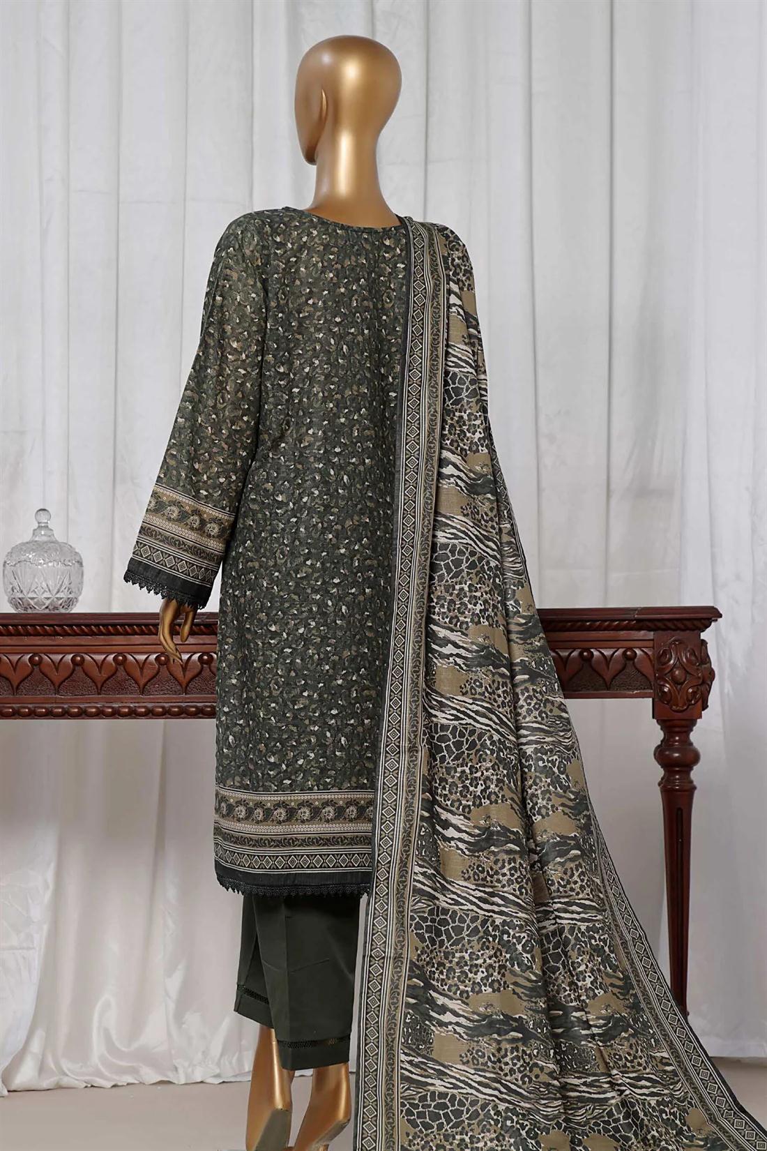 Women's Designer Collection SADABAHAR KHADDAR EMBROIDERED COLLECTION