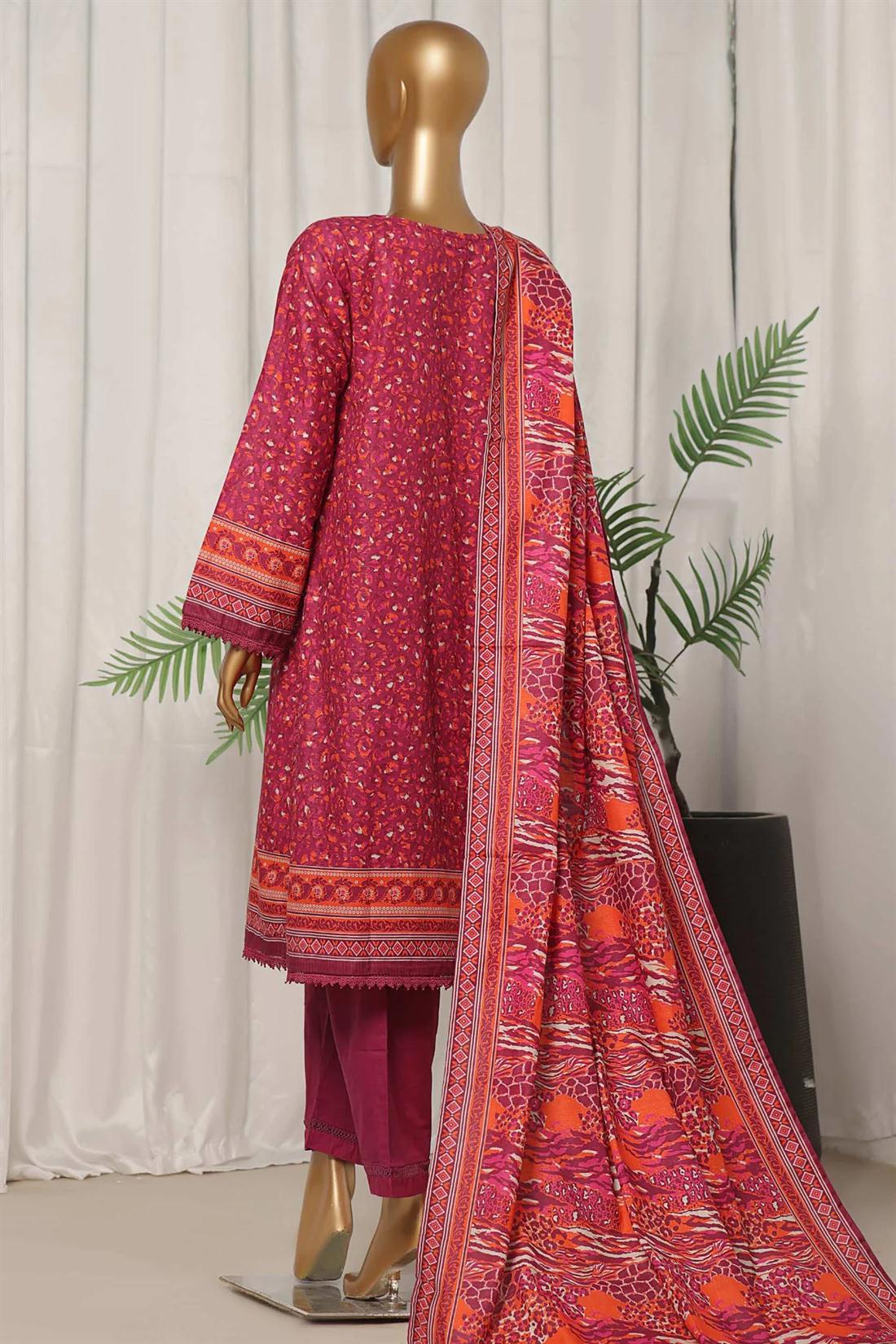 Women's Designer Collection SADABAHAR KHADDAR EMBROIDERED COLLECTION