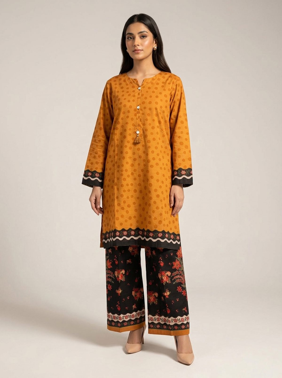 3pc dress with dupatta and trouser