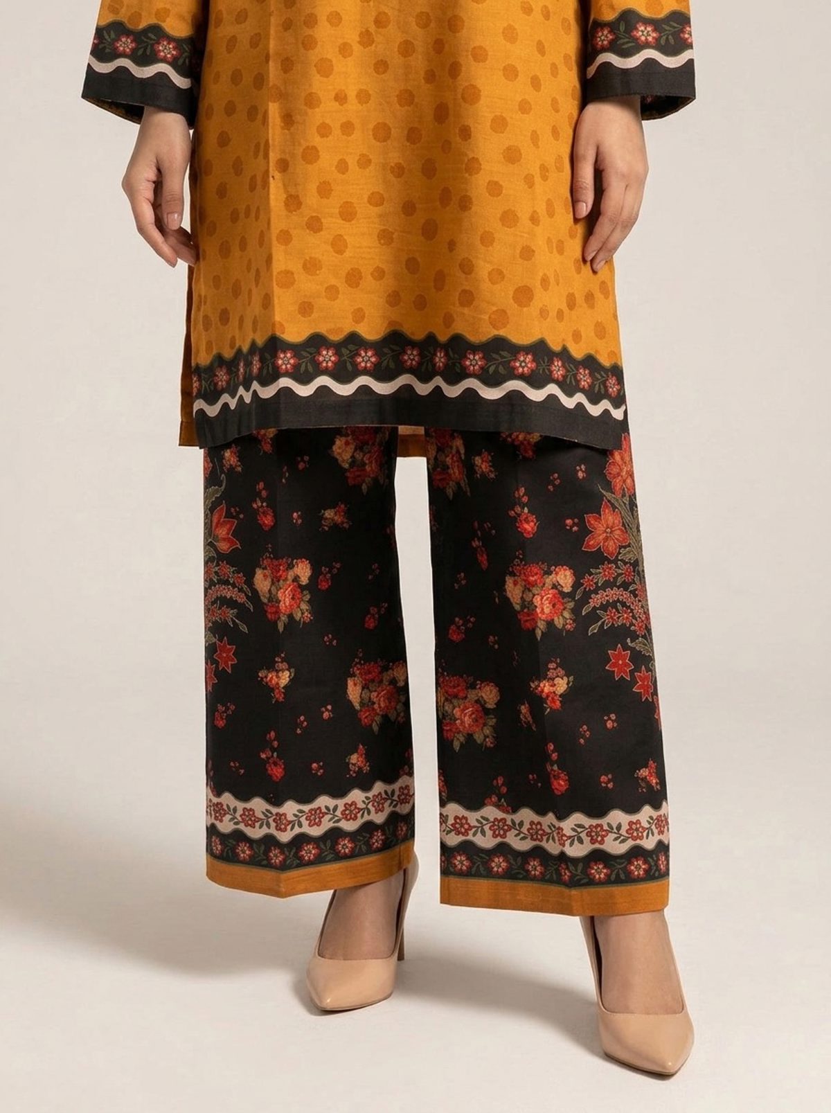 3pc dress with dupatta and trouser