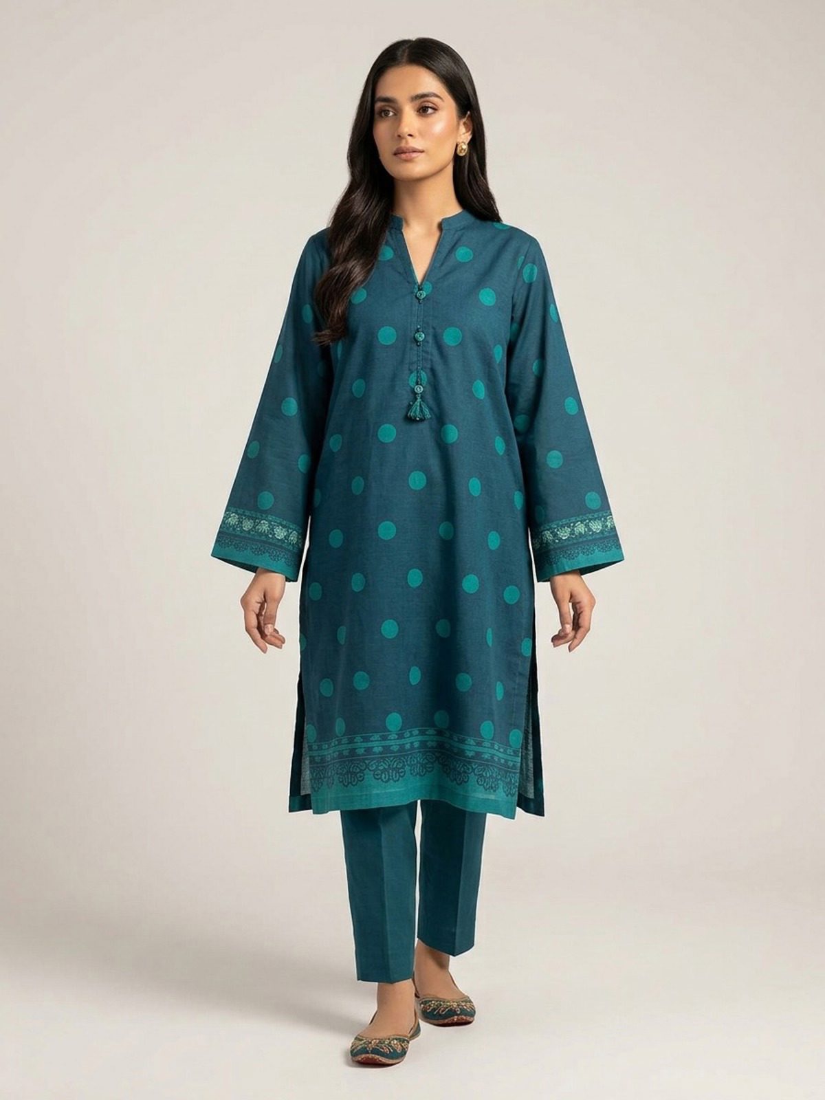 3pc dress with dupatta and trouser