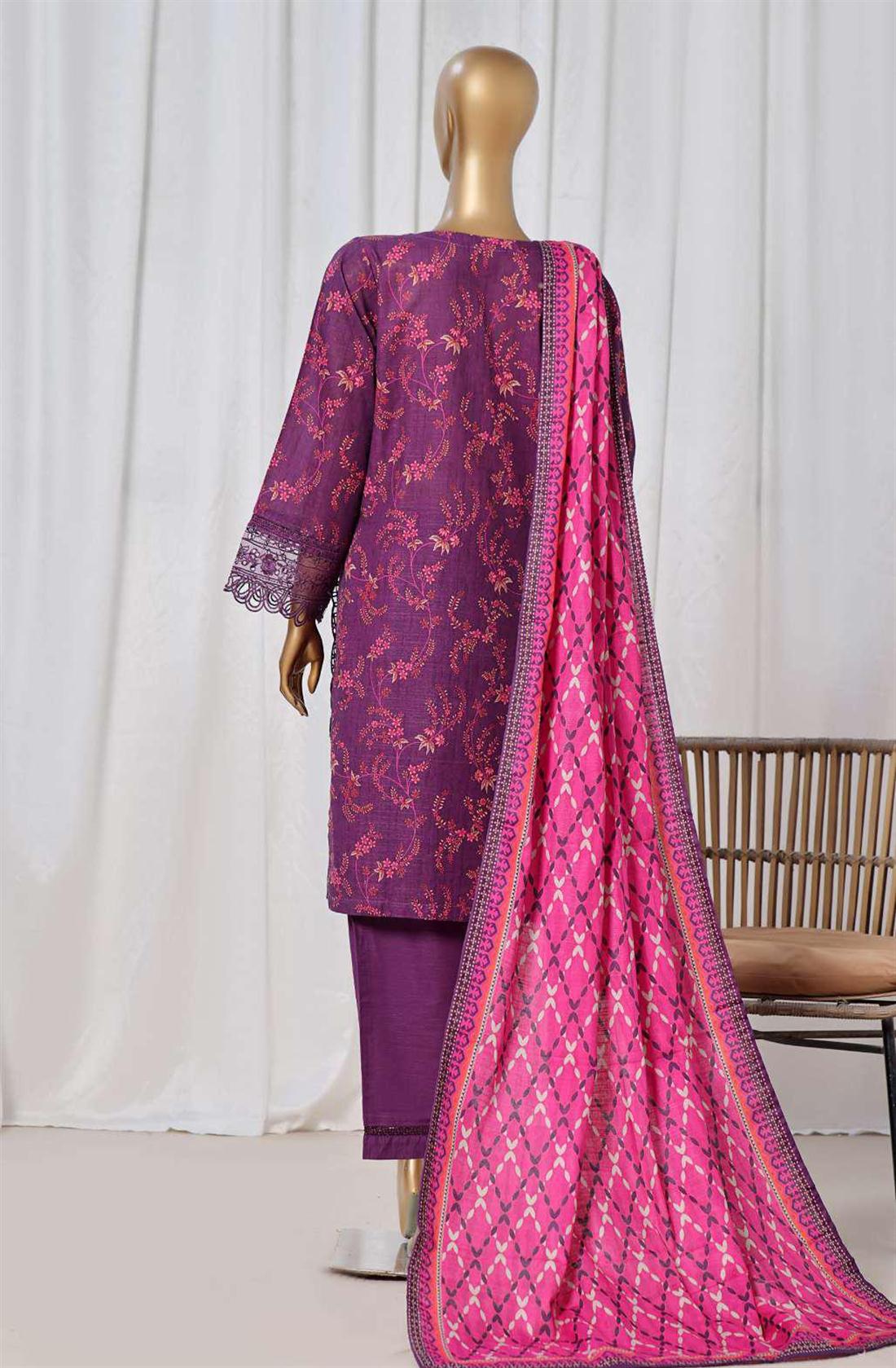 Women's Designer Collection SADABAHAR KHADDAR EMBROIDERED COLLECTION