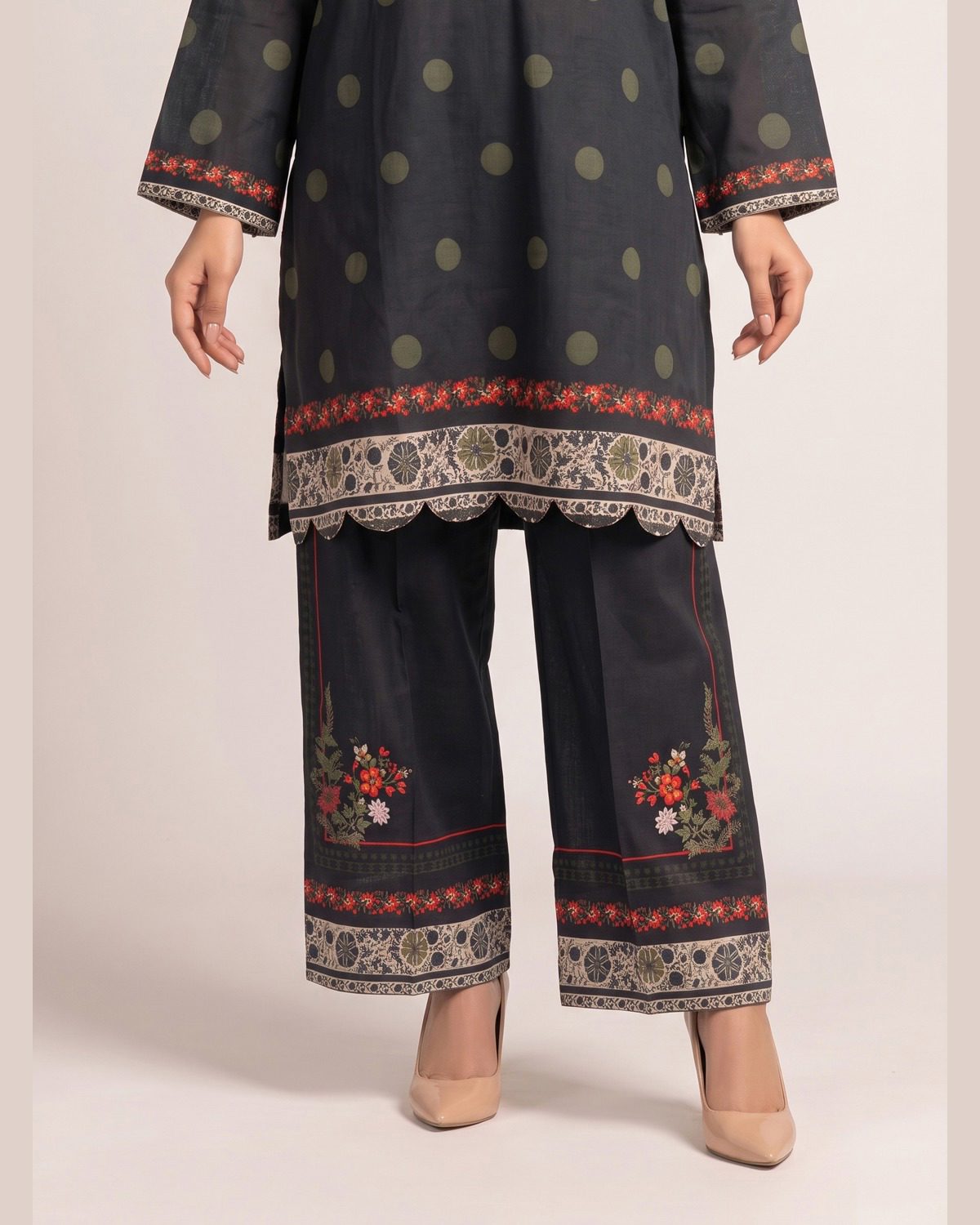 3pc dress with dupatta and trouser