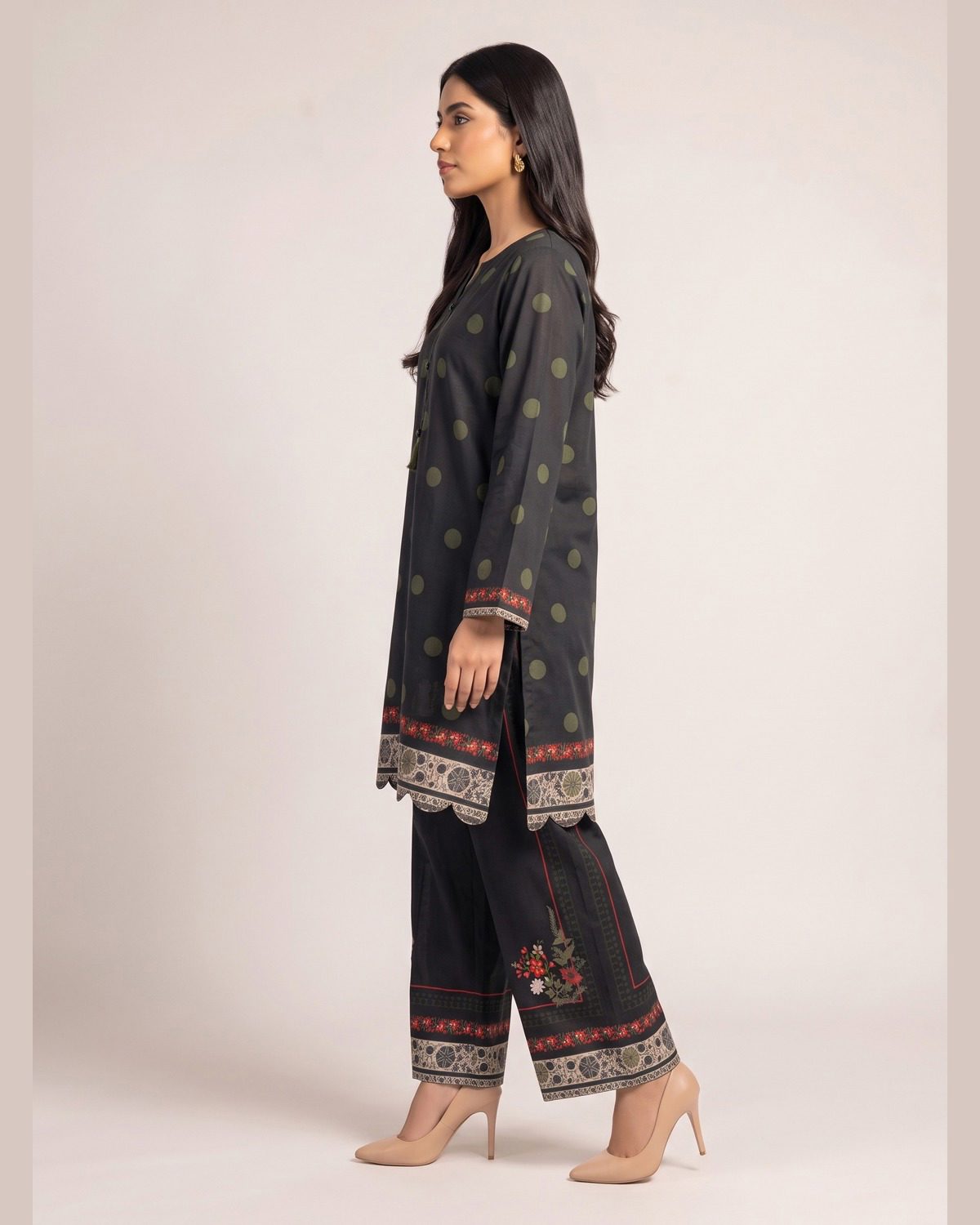 3pc dress with dupatta and trouser