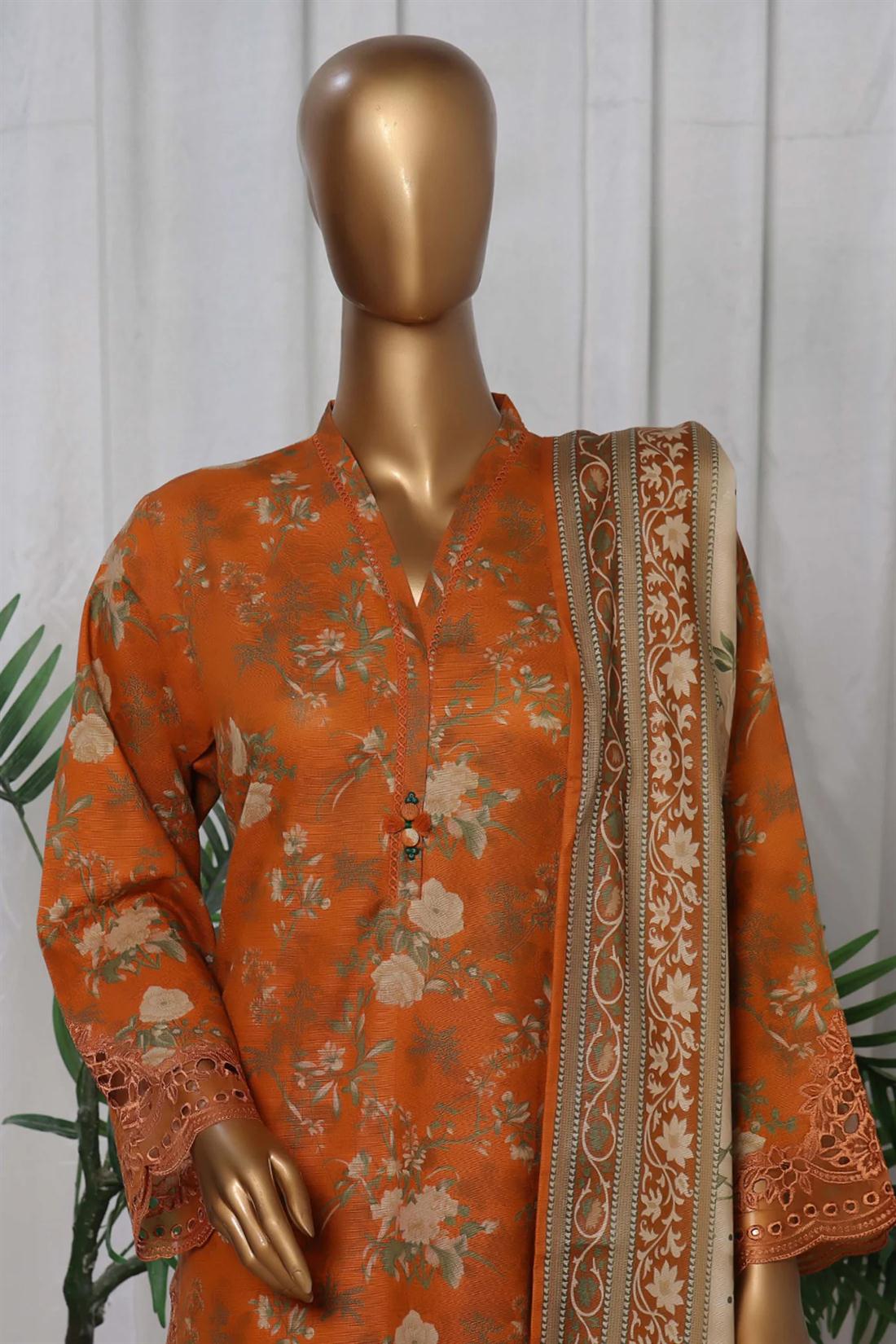 Women's Designer Collection SADABAHAR KHADDAR EMBROIDERED COLLECTION