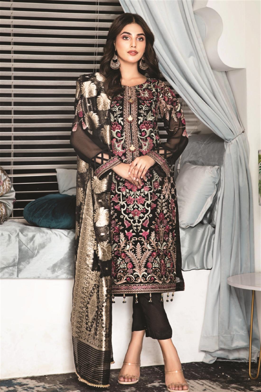 Bin Saeed 3 Piece Stitched