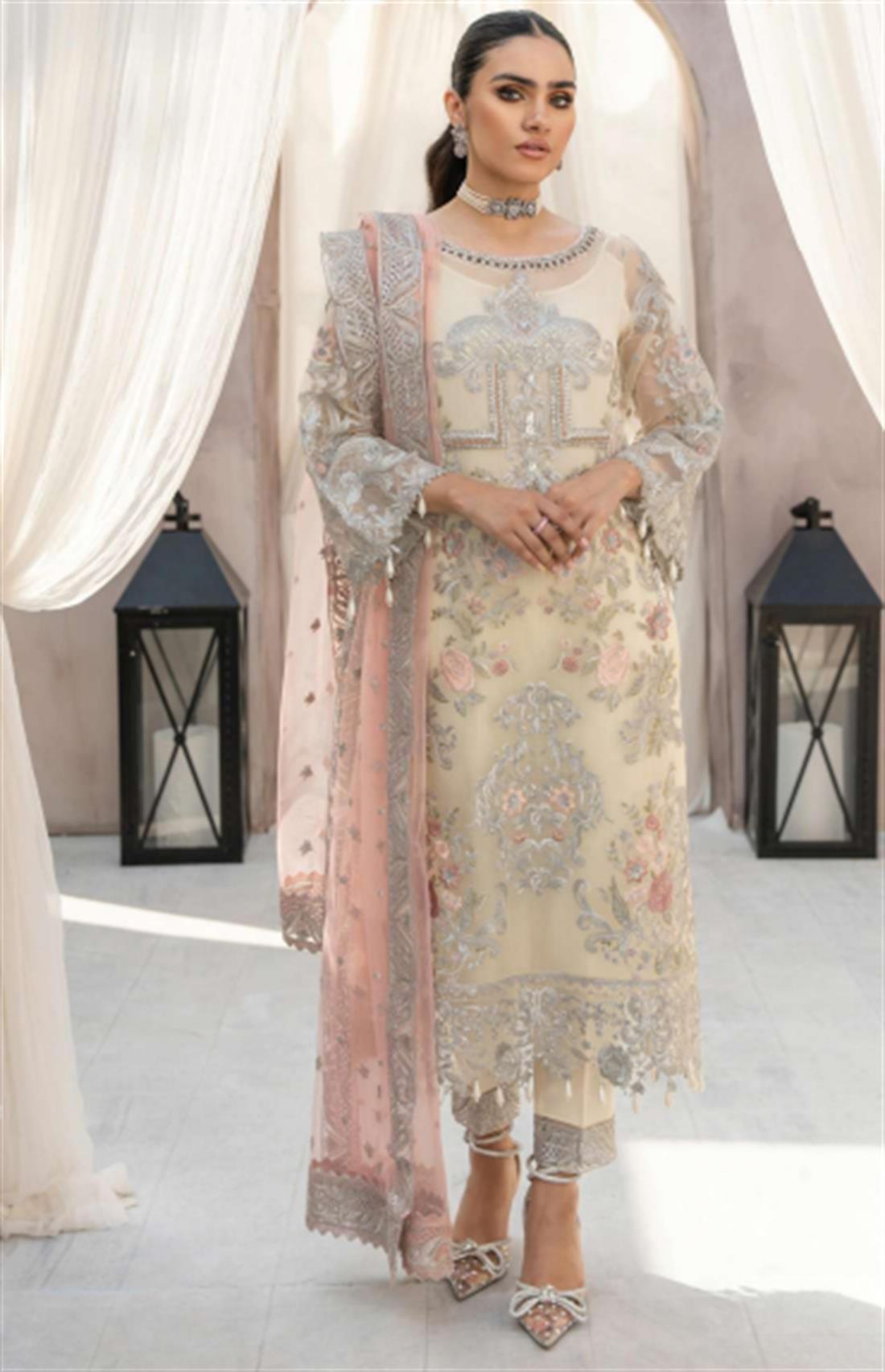 Embroidered Organza