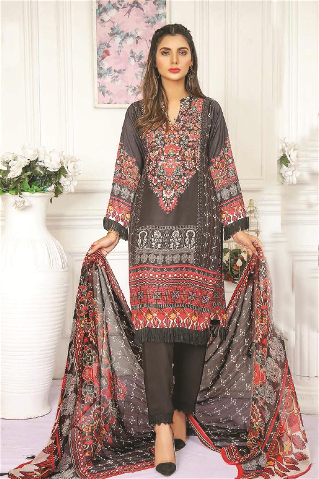 Bin Saeed 3 Piece Stitched