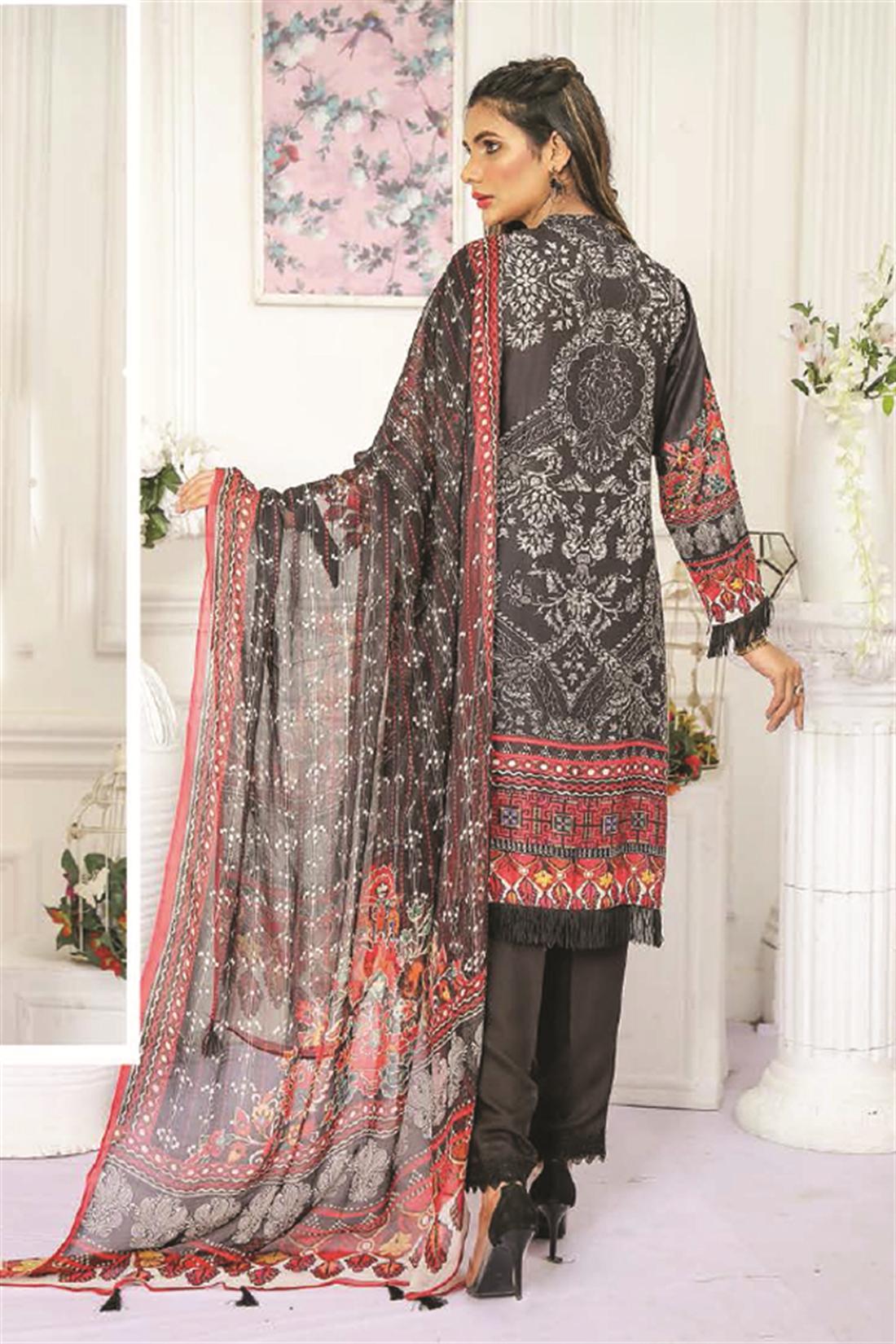 Bin Saeed 3 Piece Stitched